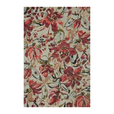 Belladonna Botanical Wool Area Rug