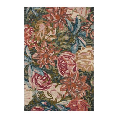 Belladonna Garden Passage Wool Area Rug