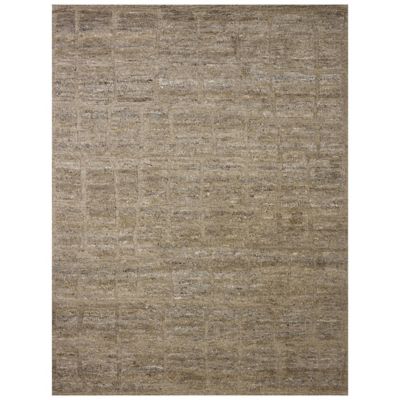 Hughes Quiet Masonry Hand-Knotted Wool Area Rug