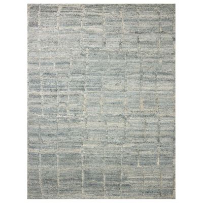 Hughes Quiet Masonry Hand-Knotted Wool Area Rug