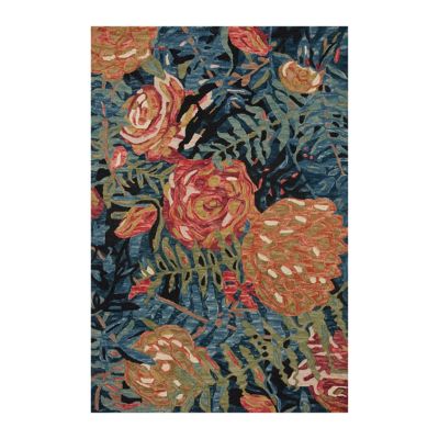 Belladonna Bloom Wool Area Rug