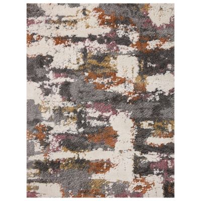 Levitt Chromatic Shag Area Rug