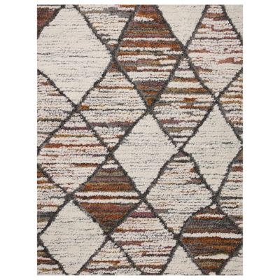 Levitt Atlas Shag Diamond Area Rug