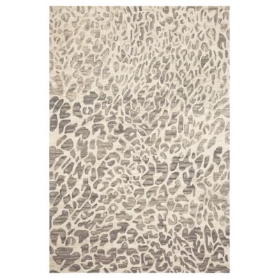 Masai Rosette Wool Area Rug