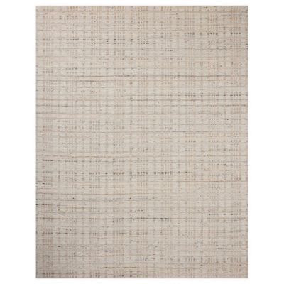 Sonya Fine Grid Hand-Loomed Wool Area Rug