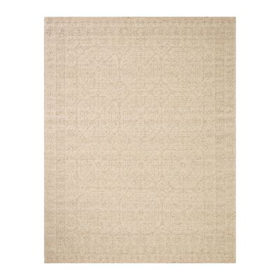 Novi Drafted Hand-Woven Wool Area Rug