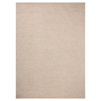 Cline Diamond Hand-Woven Wool Area Rug
