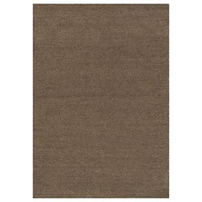 Oakwood Peat Hand-Woven Wool Area Rug