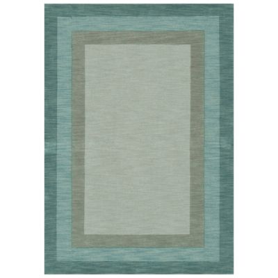 Hamilton Tonal Frame Hand-Loomed Wool Area Rug