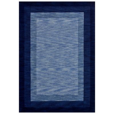 Hamilton Tonal Frame Hand-Loomed Wool Area Rug