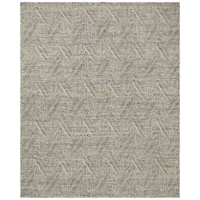 Raven Facet Hand-Woven Wool Area Rug