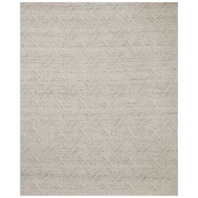 Raven Facet Hand-Woven Wool Area Rug