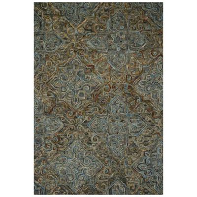 Victoria Storied Lattice Wool Area Rug