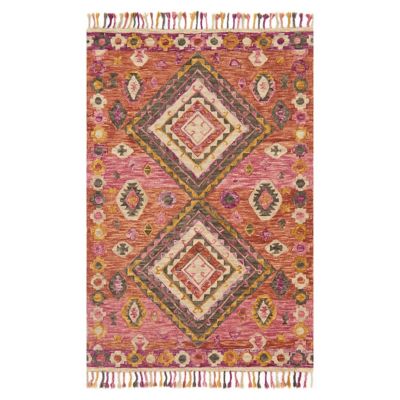 Zharah Nomad Tassel Wool Area Rug