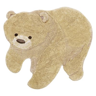Washable Bear Animal Rug