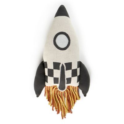 Knitted Rocket Pillow