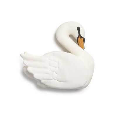 Swan Throw Pillow