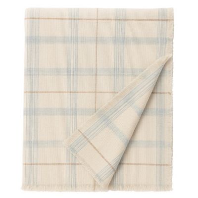 Handloom Kid Bed Throw Tartan