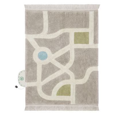 Eco City Washable Area Rug (9 Ft.10 In.x6 Ft.7 In.)-OPEN BOX