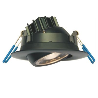 Eyeball Gimbal LED 3 Inch Round Trim by Lotus LED Lights at