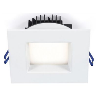 Regressed Plenum 4 Inch Square LED Trim