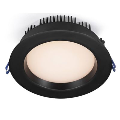 Regressed Plenum 6 Inch Round LED Trim