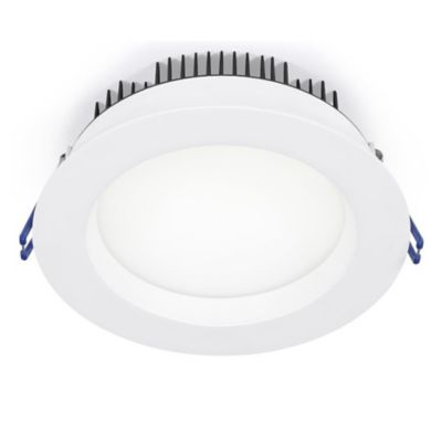 Regressed Plenum 6 Inch Round LED Trim