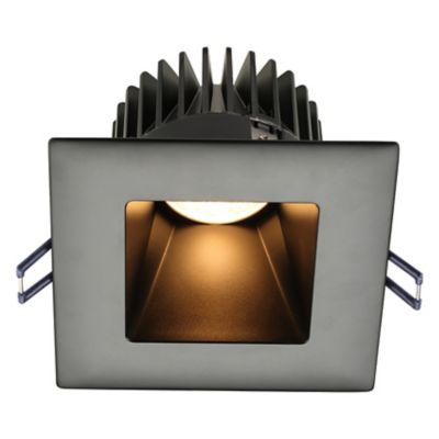 Regressed Deep LED 4 Inch Square Recessed Trim