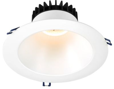 Deep Regressed 8-Inch Open Plenum High Output LED Round Trim