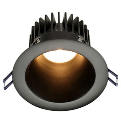 Deep Regressed 4-Inch 5CCT High Output LED Round Recessed Trim