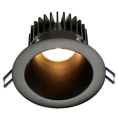 Deep Regressed 4-Inch 5CCT High Output LED Round Recessed Trim