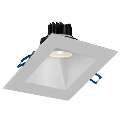 5-Inch Sloped Regressed Gimbal Square LED Recessed Trim