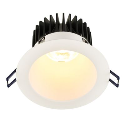 Regressed Deep Round Recessed Trim (White|2700) - OPEN BOX