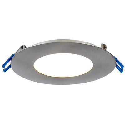 Super Thin 6 In. Round LED Recessed Trim