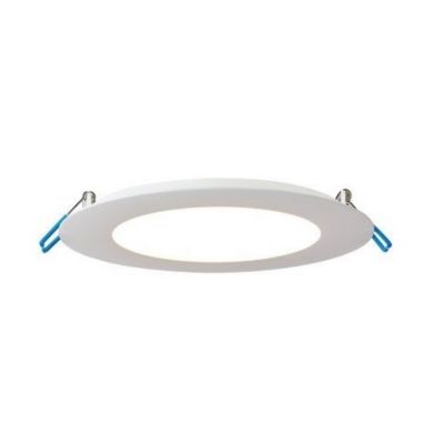 Super Thin 6 In. Round LED Recessed Trim