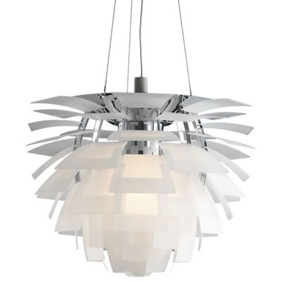PH Artichoke Glass Chandelier