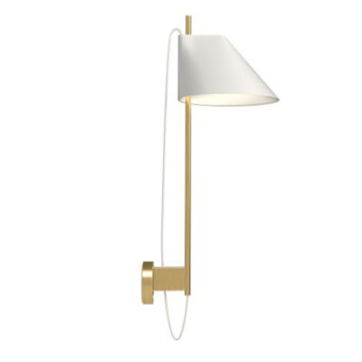 Yuh LED Wall Sconce (Brass with White) - OPEN BOX RETURN