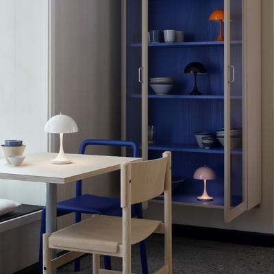 Shown in Opal Finish, lit
