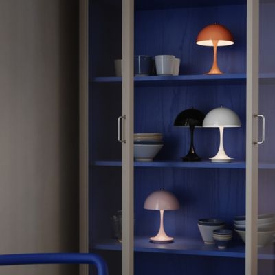 Shown in Collection, lit, in use