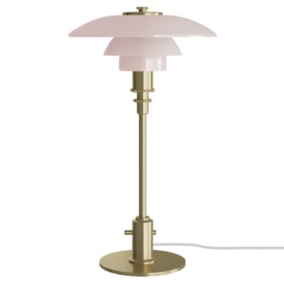 PH 2/1 Pale Rose Brass Table Lamp