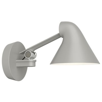 NJP LED Wall Sconce (Aluminum Grey|Short Arm|2700)-OPEN BOX
