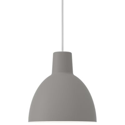 Toldbod Cone Pendant (Light Grey|10 In) - OPEN BOX
