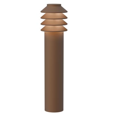Bysted Garden LED Long Bollard (Corten|Base|2700) - OPEN BOX