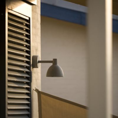 Shown in Natural Painted Aluminum finish, in use