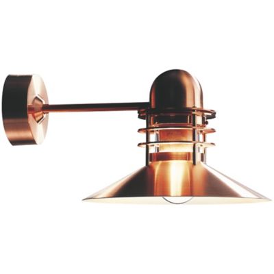 PH Wall Outdoor Lamp, Brushed Copper – FJØRN Scandinavian