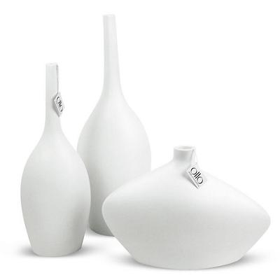 Bottle Ceramic Vase, Set of 3