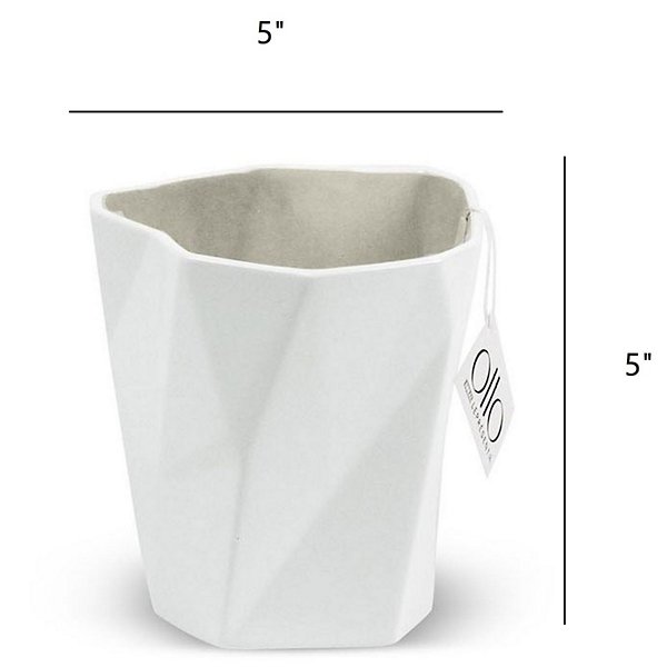 Facet Ceramic Vase