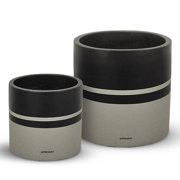 Cylinder Two-Tone Pot