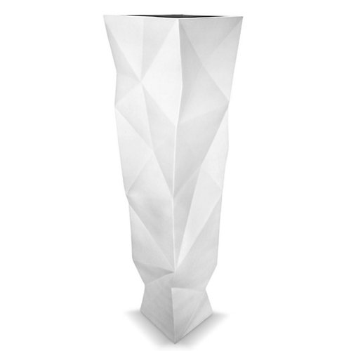 Lux Textura Diamond Fiberglass Pot
