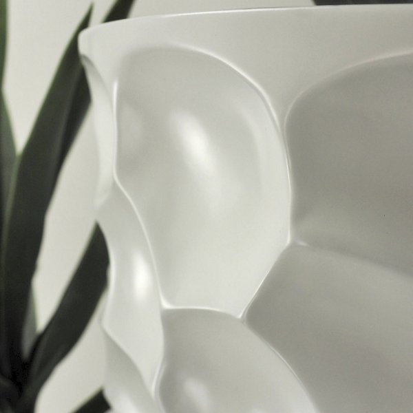 Lux Textura Textured Fiberglass Pot